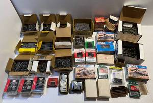lot 213 image: Large Group Of Misc. Nails & Fasteners
