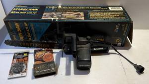 lot 245 image: Craftsman Electric Chainsaw 2.75 HP In Original Box