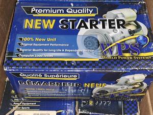 Lot of  World Power Systems Toyota Starters (New)
