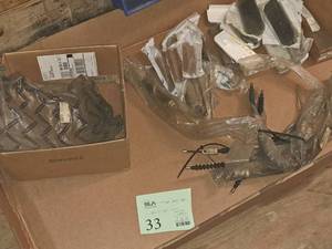 Lot of (1 Box) Assorted Parts - Wear Pads, Cables