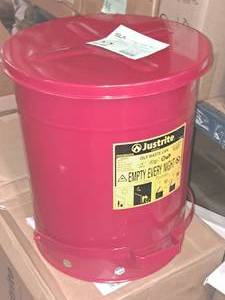 Justrite 14-Gallon Oily Waste Can 9500 (New)