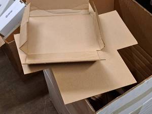 Lot of (1 Box) Cardboard Parts Box Flats