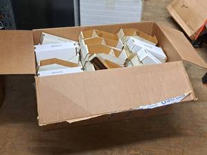 Lot of (1 Box) Cardboard Parts Boxes