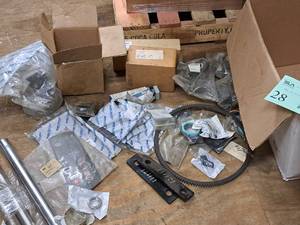 Lot of (1 Box) Misc. Parts - Electric Steer Panel, Bracket Assembly, Rear Combo Lamp, PS Pump, H20KAY Carb