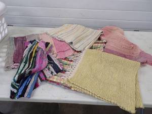 lot 80 image: Lot 6 of Handmade Rag Rugs