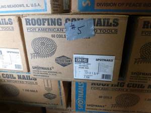 Pallet of Roofing Nails 1 34