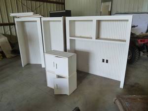 White Wall Shelf Unit