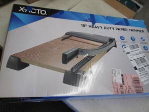 lot 352 image: Xacto 18 inch Heavy Duty Paper Trim...