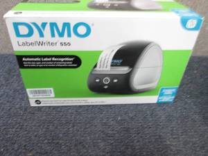 lot 364 image: Dymo Label Writer 550 open box...