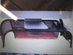 lot 401 image: 2- Mind Reader MESHMONSTA-BLK Metal...