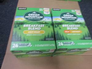 lot 407 image: 2- 24 ct Packs Green Mountain Break...