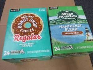 lot 409 image: 2- 24 ct Packs Green Mountain Nantu...