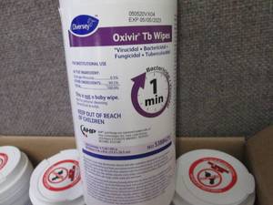 lot 453 image: Case of 12- 60 ct Diversey Oxivir T...