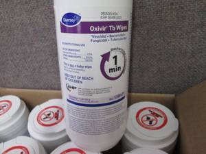 lot 455 image: Case of 12- 60 ct Diversey Oxivir T...