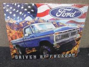lot 473 image: Metal Ford Sign 16x12.5 inches...