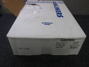 lot 161 image: Case of D4823HC Trash Liners 8-10Gl...