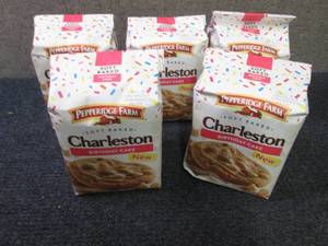 lot 166 image: 5- 8.6 oz Pepperidge Farm Charlesto...