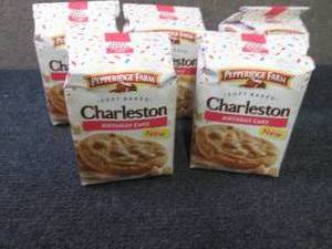 lot 168 image: 5- 8.6 oz Pepperidge Farm Charlesto...