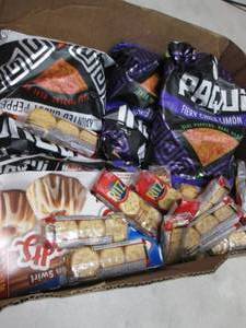 lot 173 image: Flat of Assorted Snacks...