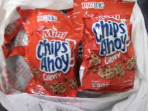 lot 234 image: 12- 3 oz Bags Chips Ahoy Chewy Cook...