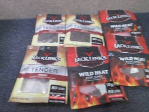 lot 247 image: 6 Bags Assorted Beef Jerky...