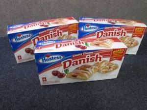 lot 257 image: 3- 16.5 oz Boxes Hostess Cherry Che...