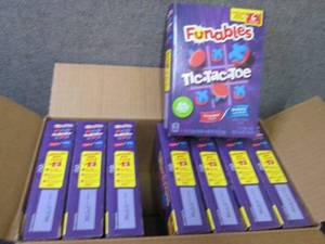 lot 270 image: Case of 8 -6pks Funables Tic-Tac-To...