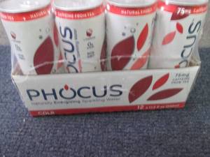 lot 284 image: 12- 11.5 oz Cans Phocus Energizing ...