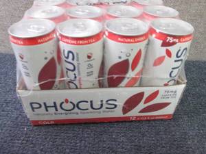 lot 286 image: 12- 11.5 oz Cans Phocus Energizing ...