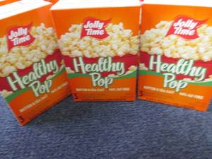 lot 293 image: 6- 3pk Boxes Jolly Time Healthy Pop...