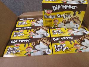 lot 301 image: 6-4pks Keebler Fudge Stripes SMore...