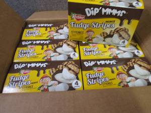 lot 303 image: 6-4pks Keebler Fudge Stripes SMore...