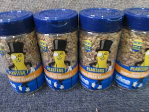 lot 307 image: 4- 5.85 oz Jars Planters Roasted Su...