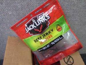 lot 320 image: 8- 2.85 oz pks Jack Links Jalapeno ...