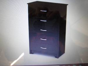 lot 50 image: South Shore Fusion 5-Drawer Chest o...