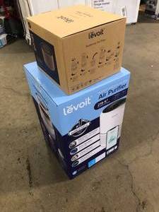 Lot of 2 Assorted Air Purifiers  Customer Returns See Pictures