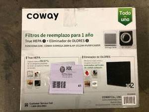 Lot of 2 Coway Airmega 200M & AP-1512HH Mighty Replacement Filter Set   Customer Returns See Picture