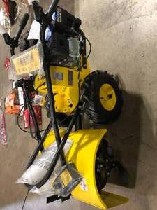 Champion Power Equipment 19 in. 212cc 4-Stroke Gas Garden Rotating Rear Tine Tiller    Customer Returns See Picture