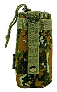 lot 43 image: Tactical Water Bottle Holder - Green Digital Camo