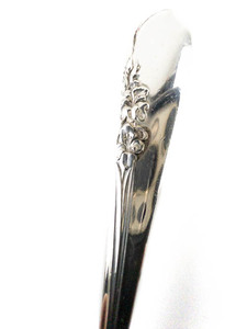 lot 132 image: International Silver Blossom Time baby fork sterling silver.
