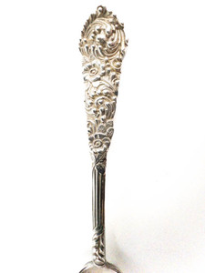 lot 135 image: STERLING SILVER - Reed & Barton Trajan (1892) Teaspoon 7 38in - Stamped with A. Newsalt