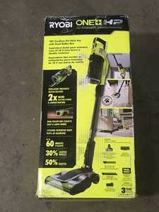 RYOBI ONE HP 18V Brushless Cordless Pet Stick Vac with Dual-Roller Bar (Tool Only)  Customer Returns See Pictures