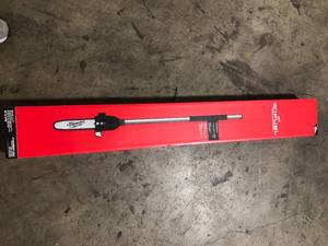 Milwaukee M18 FUEL QUIK-LOK 10 in. Pole Saw Attachment (Tool-Only) Customer Returns See Pictures