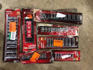 Lot of Husky Socket Sets  Customer Returns See Pictures