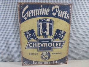 lot 8 image: (FS) Chevrolet Genuine Parts Tin Si...