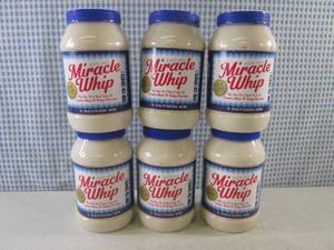 lot 41 image: (B-2) 6 Jars Miracle Whip Past Date...