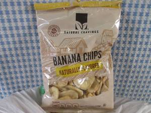 lot 44 image: (B-1) 24 Bags Banana Chips Past Dat...