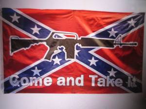 lot 62 image: (EC1) 3 ft x 5 ft Come And Take It ...