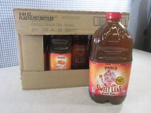 lot 68 image: (C-2) Case 8 Bottles Peach Sweet Le...