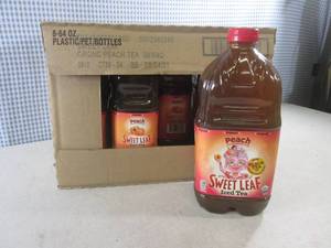 lot 69 image: (C-2) Case 8 Bottles Peach Sweet Le...